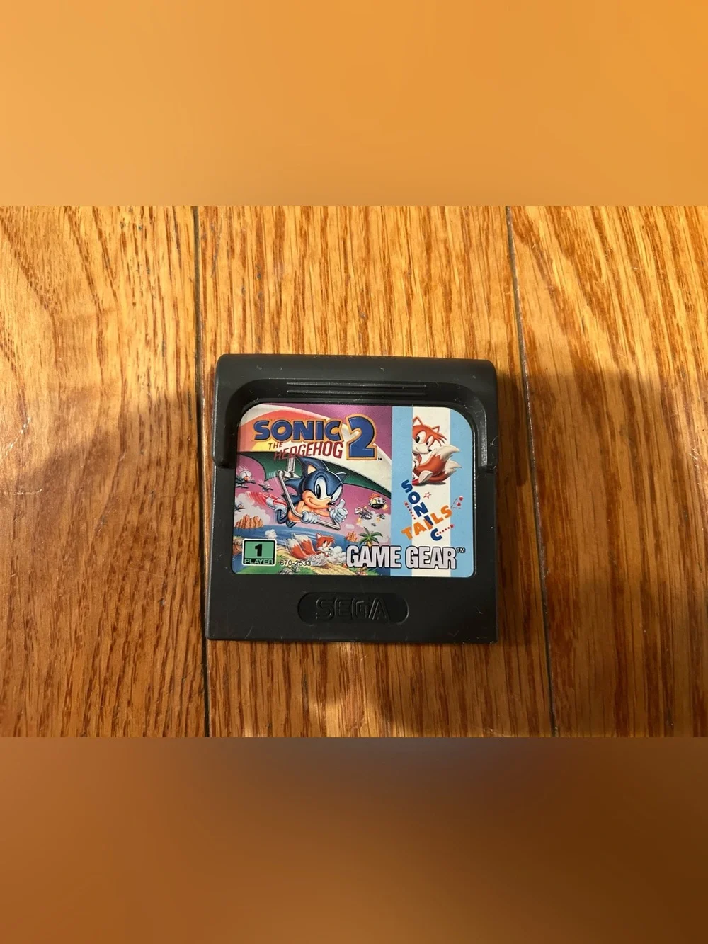Sonic The Hedgehog 2 Sega Game Gear Game Cartridge Authentic Loose Untested OEM